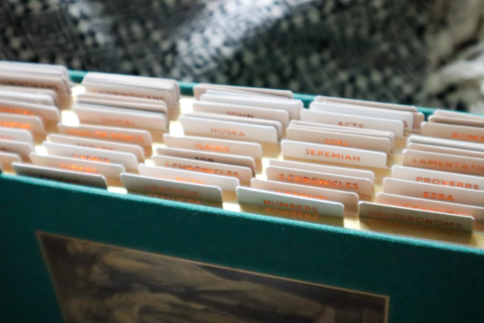 Bible Tabs Sand Copper | Matte-Coated Sticker Tabs