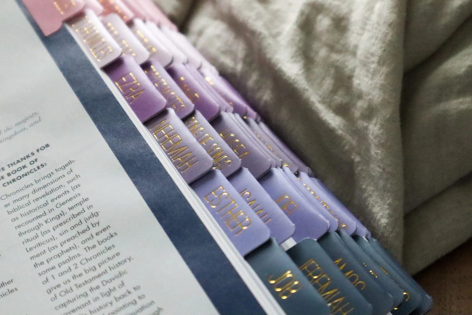 Bible Tabs Lilac Dreams & Matte-Coated Sticker Tabs